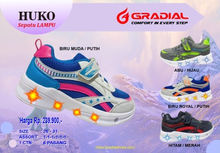 Sepatu lampu